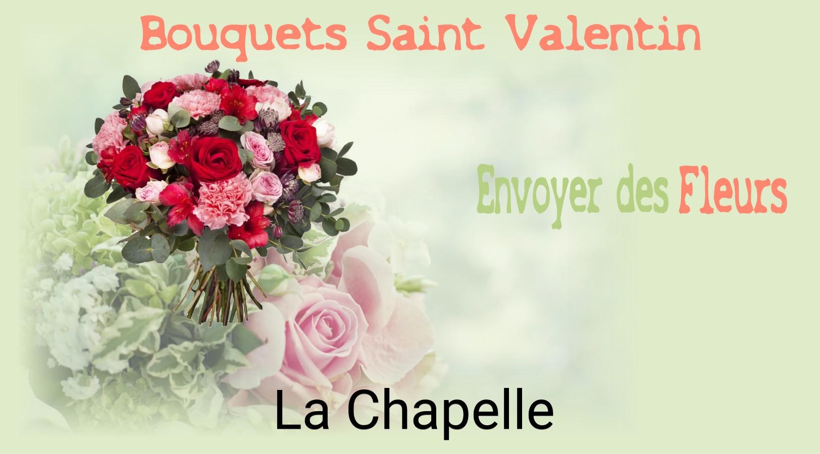 Roses de Saint-Valentin livrées à La Chapelle